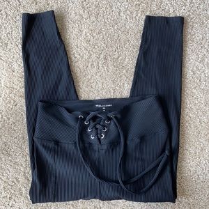 Year of Ours Ribbed Cropped Pants - worn once!